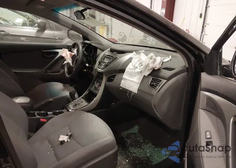 2013 Hyundai Elantra Gls z USA, uszkodzony, nr VIN 5NPDH4AE0DH284623